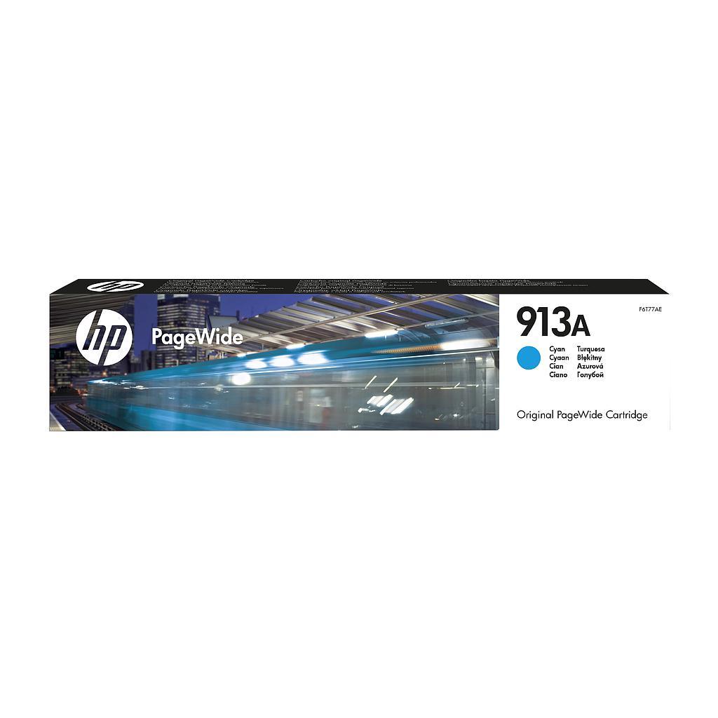 HP ( HEWLETT PACKARD ) - 913A Cyan ORIGINALES PageWide Cartridge () (Ref.F6T77AE)