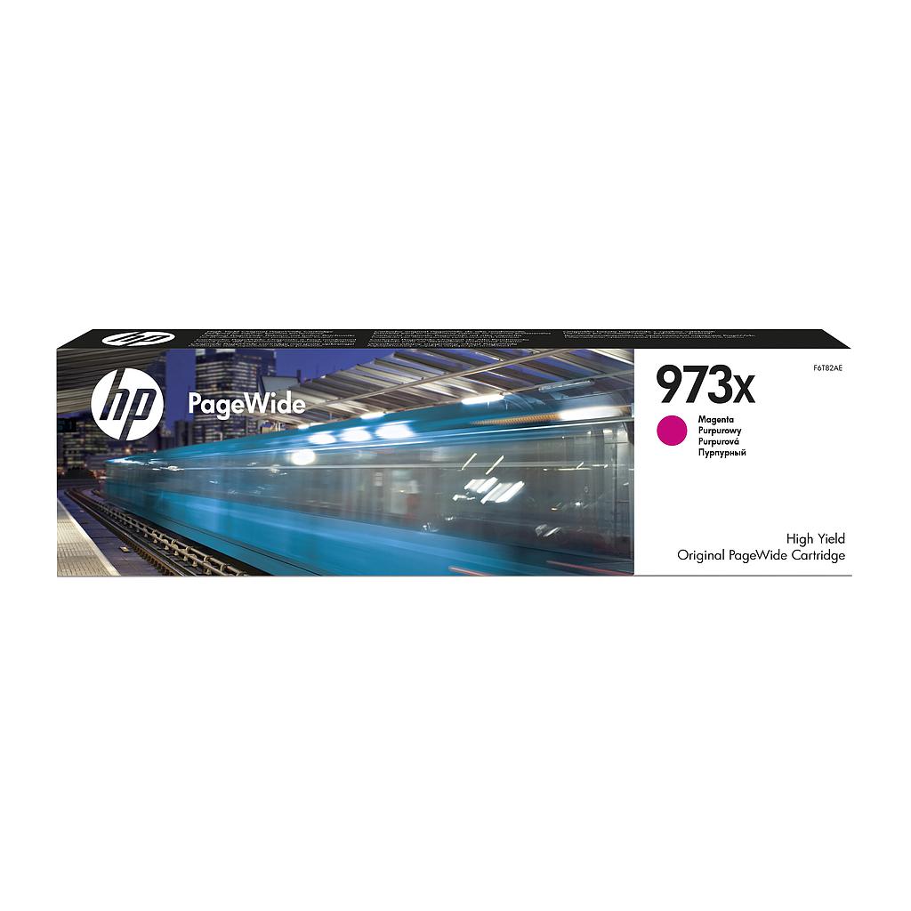 HP ( HEWLETT PACKARD ) - 973X High Yield Magenta ORIGINALES PageWide Cartridge () (Ref.F6T82AE)