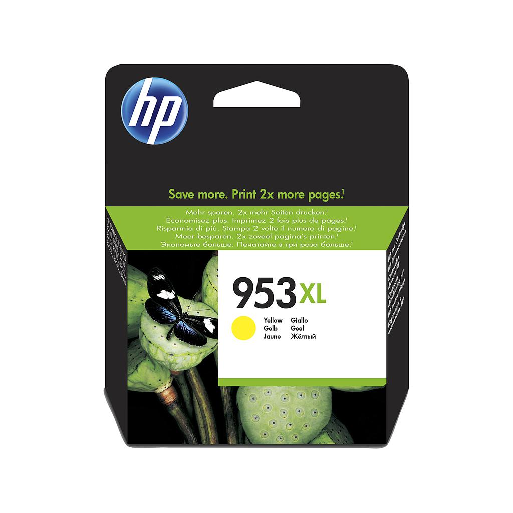 HP - (HEWLETT PACKARD) - Cartucho Tinta ORIGINAL 953XL AMARILLO (Ref.F6U18AE#BGY)