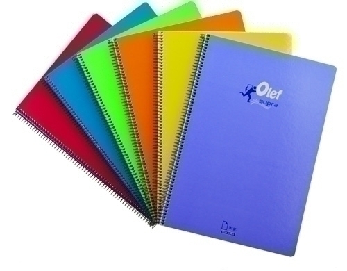 OLEF - BLOCK tapa DURA Fº 80h CUADRIC.4x4 90g PACK DE 5+1 (Ref.BDF9044)