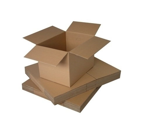 OLEF - CAJA DE EMBALAR ITVA AJUSTABLE 444x300x284mm CON 3 HENDIDOS KRAFT (Ref.OL148)