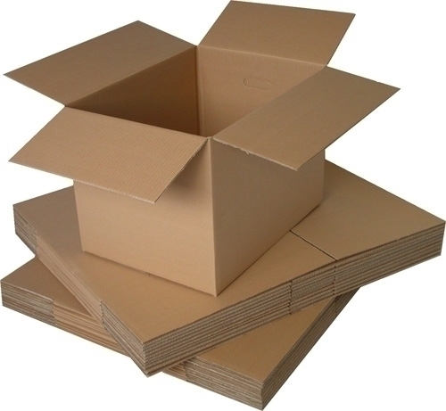 OLEF - CAJA DE EMBALAR ITVA AJUSTABLE 502x370x430mm CON 3 HENDIDOS KRAFT (Ref.OL147)