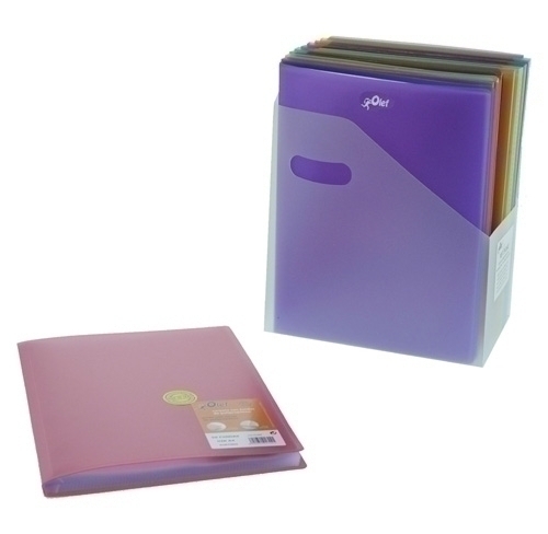 OLEF - CARPETA FUNDAS (TARIFARIO) / PP TRANS. A4 EXPOSITOR DE 19 SURTIDOS
2 UD. DE 10 FUNDAS
5 UD. DE 20 FUNDAS
6 UD. DE 30 FUNDAS
4 UD. DE 40 FUNDAS
2 UD. DE 50 FUNDAS (Ref.5126KE-)