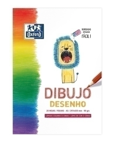 OXFORD - BLOCK DIBUJO KIDS (enc) A3 20h LI (Ref.400147936)