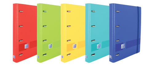 OXFORD - EUROPEANBINDER+ LIVE &amp; GO POLYFOAM A4+ CON RECAMBIO 100H 5X5 - SURTIDO VIVOS (Ref.400146174)