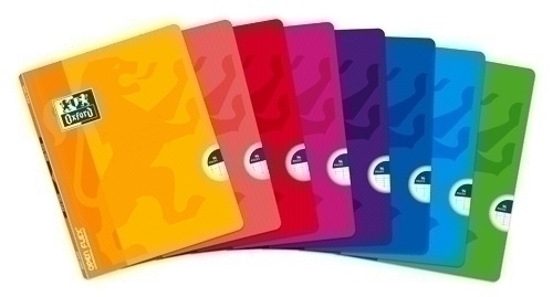 OXFORD - LIBRETA GRAPADA SCHOOL OPENFLEX A5 48h PAUTA 3,5 COL.SUR.(8) (Ref.400073338)