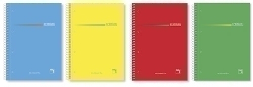 PACSA - BLOCK PREMIUM micro.tapa EXTRA A4 160h HORIZONTAL 70g COL.SUR.(4) (Ref.16383)