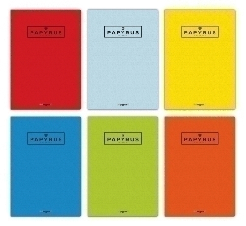 PAPYRUS - LIBRETA A4 48h 90g GOFRADA LISO COL.SUR. (Ref.88420499)