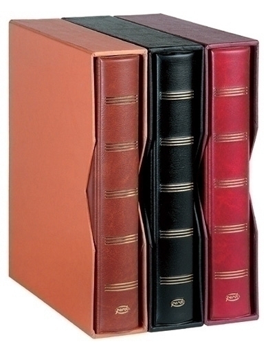 PARDO - ALBUM de BILLETES 4 anillas UNIVERSAL MARRON (Ref.134006)