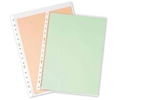 PARDO - FUNDA MULTITALADRO PP 90µ PL.NJ. A4 16 TAL.RFZO. PAQUETE de 100 (Ref.683200)