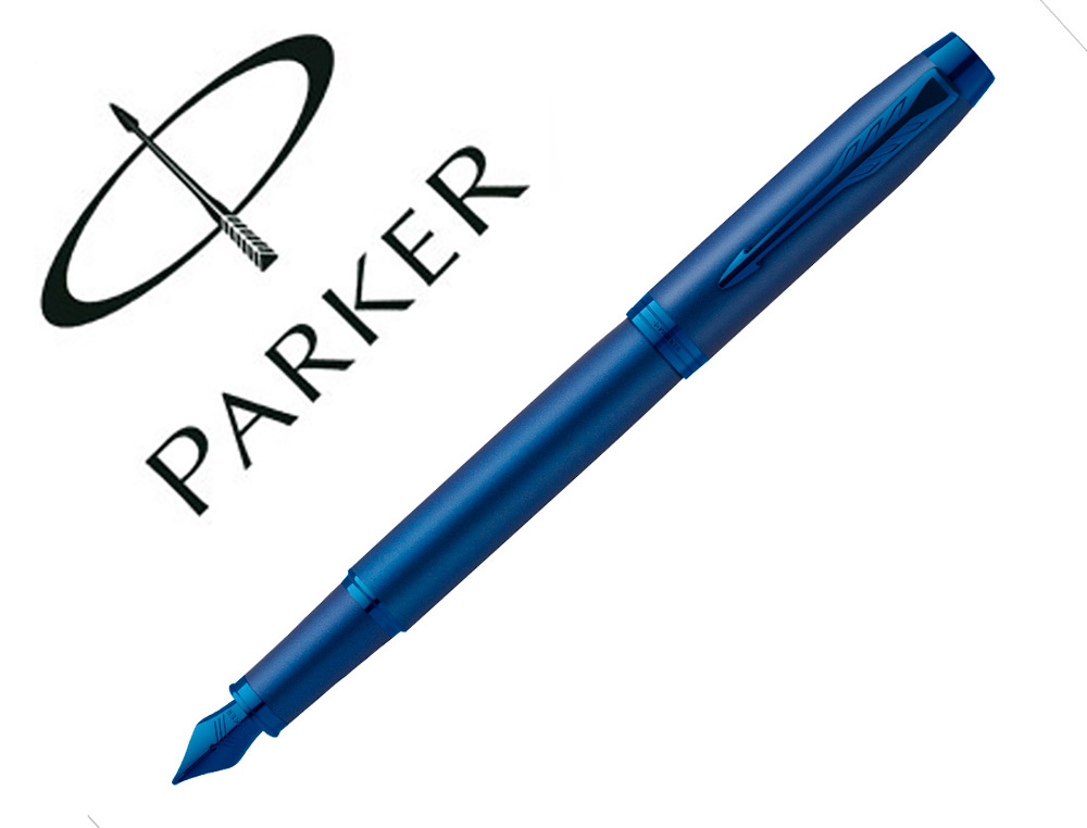 PARKER - PLUMA IM PROFESSIONALS MONOCHROME BLUE PLUMIN F EN ESTUCHE DE REGALO (Ref.2172963)