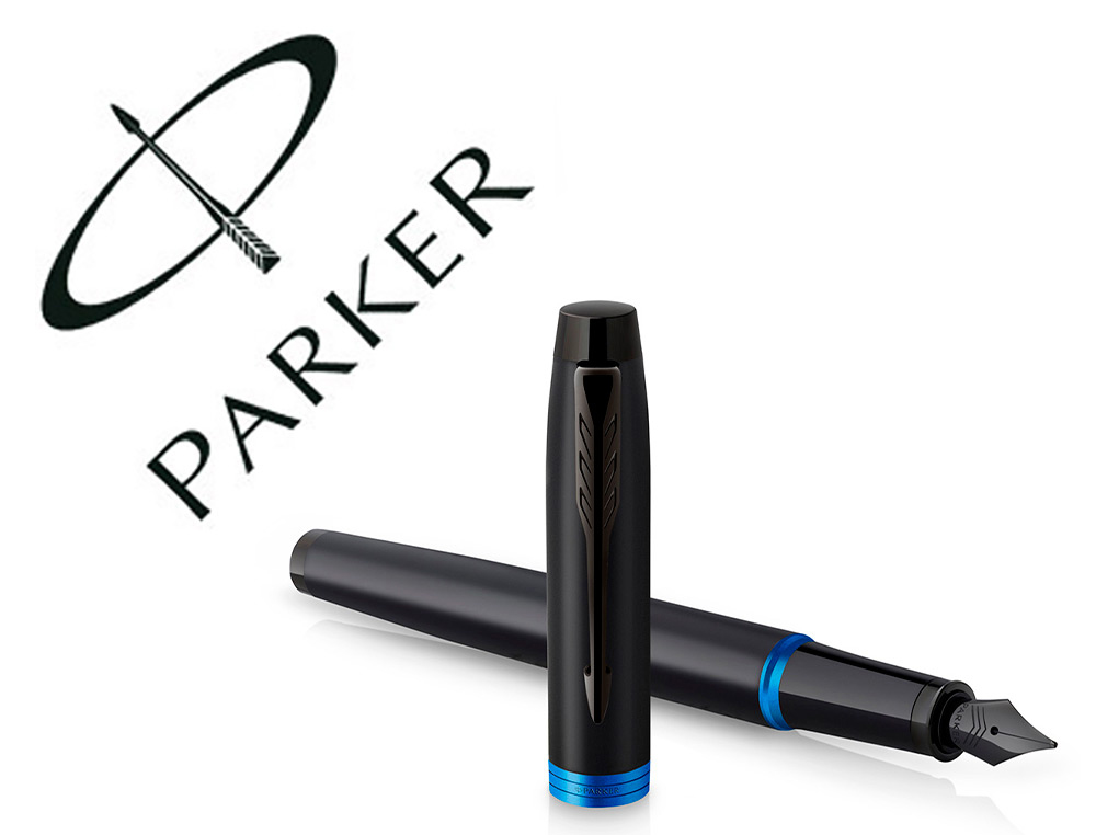 PARKER - PLUMA IM PROFESSIONALS VIBRANT BLUE RING PLUMIN F EN ESTUCHE DE REGALO (Ref.2172858)