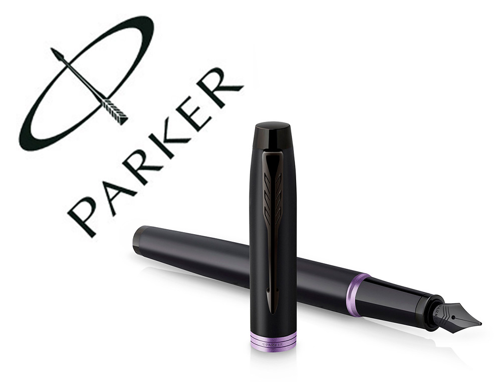 PARKER - PLUMA IM PROFESSIONALS VIBRANT PURPLE RING PLUMIN F EN ESTUCHE DE REGALO (Ref.2172948)