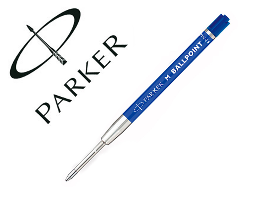 PARKER - RECAMBIO BOLIGRAFO ORIGINALS ECONOMICO AZUL PUNTA MEDIA (Ref.2166550)