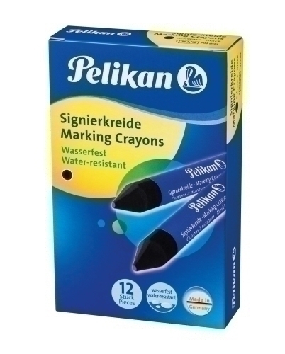 PELIKAN - CERA MARCADORA BLANDA 772 NEGRO (CAJA de 12) (Ref.701060)