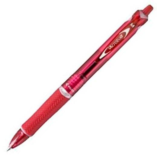 PILOT - BOLIGRAFO ACROBALL MEDIO ROJO -10U- (Ref.BPAB-15M-BG-R)