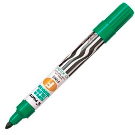 PILOT - MARCADOR PERMANENTE SCA-F RECARGABLE VERDE -12U- (Ref.SCA-F-G / NSCFV)