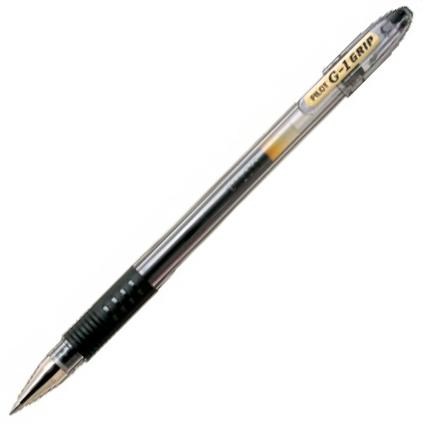 PILOT - ROLLER G-1 GRIP TINTA DE GEL 0,7 NEGRO (Ref.BLGP-G1-7-B / NG17N)