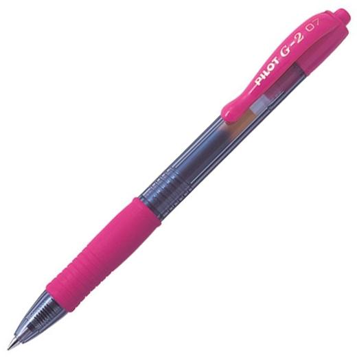 PILOT - ROLLER GEL RT. G-2 0,7 ROSA PASTEL (Ref.BL-G2-7-P / NG2RS)