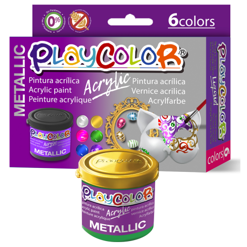 PLAYCOLOR - Liqüid Pintura para carteles 40 ml 6 pieza(s) (Ref.20221)