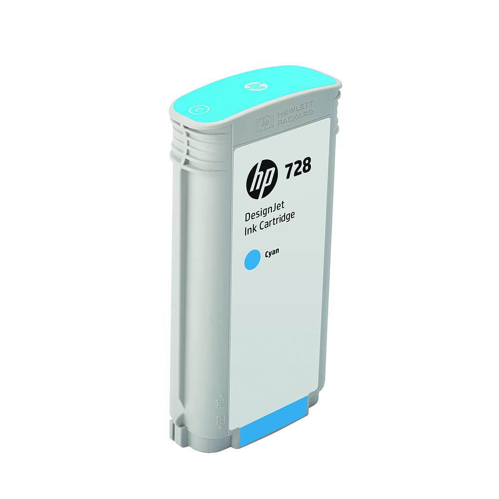 HP ( HEWLETT PACKARD ) - Cartuchos ORIGINALES Inyección De Tinta 728 130-ml cyan para DesignJet T730 Printer, T830 MFP() (Ref.F9J67A)