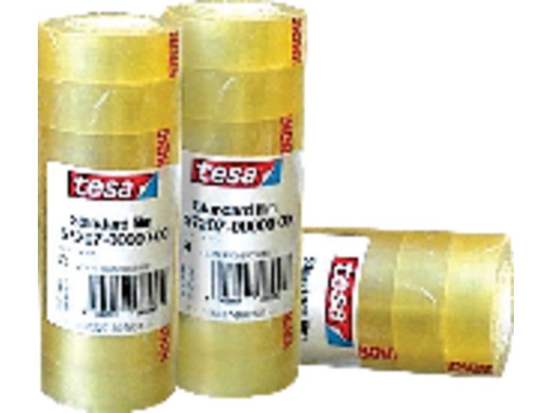 TESA - Cinta Adhesiva 15mmx66m Facilidad de corte Transparente (Ref.57382-00001-00)