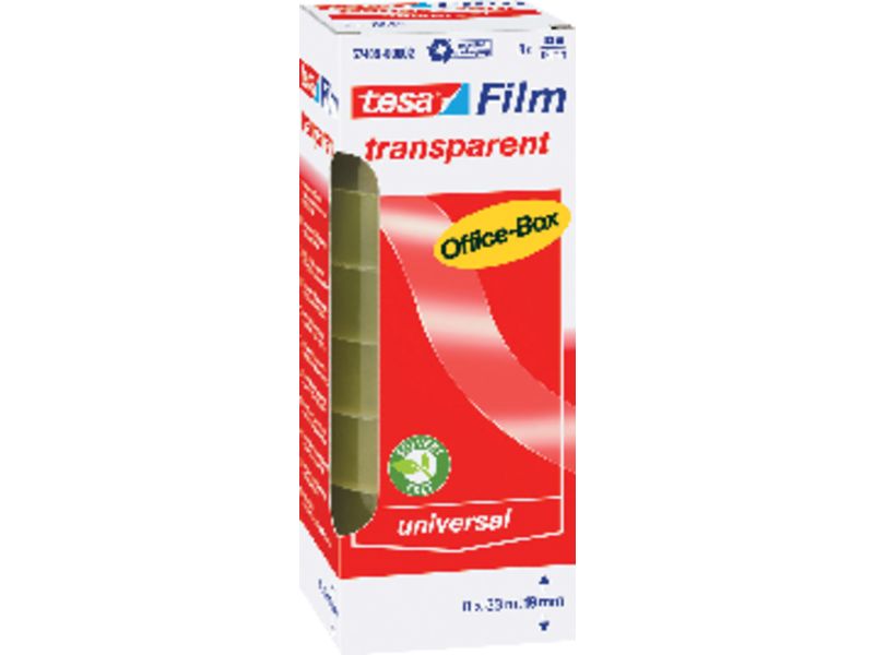 TESA - Cinta adhesiva 19mmx33 m Acordeon 8 ud (Ref.57405-00002-00)