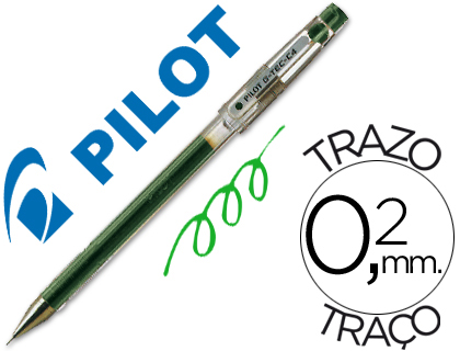 PILOT - BOLIGRAFO PUNTA AGUJA ERDE (Ref.G-TEC-C4 V)