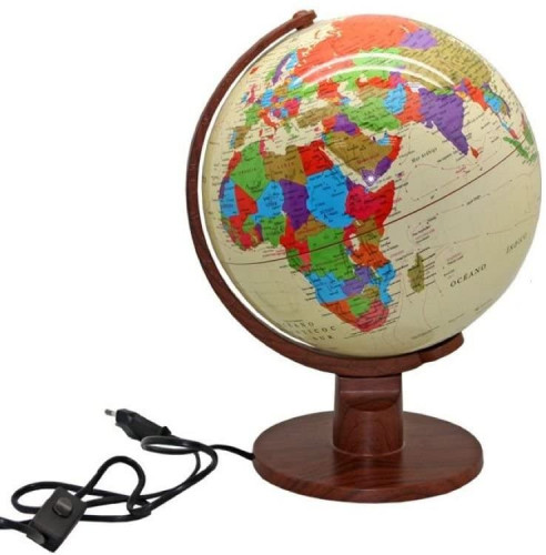 POESSA - ESFERA TERRESTRE 25 CM MARCO POLO CON LUZ INTERIOR (Ref.320074)