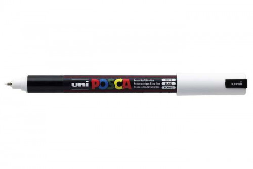 POSCA - MARCADOR T.OPACA NO PERM. UNI 0,7 EF (PC-1MR) BLANCO (Ref.265199000/089789000)