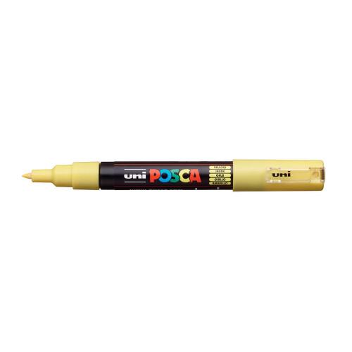 POSCA - MARCADOR T.OPACA NO PERM. UNI 0,7 F (PC-1M) AMARILLO (Ref.264903000/017764000)