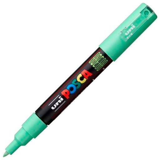 POSCA - MARCADOR T.OPACA NO PERM. UNI 0,7 F (PC-1M) VERDE CLARO (Ref.264945000/017848000)
