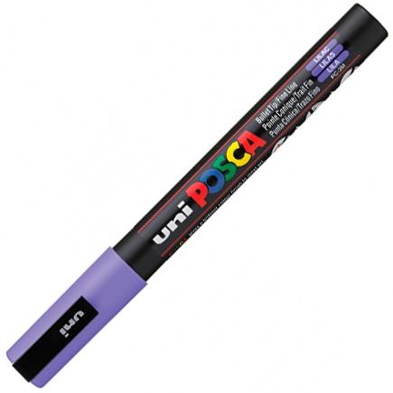 POSCA - MARCADOR T.OPACA NO PERM. UNI 0,9 (PC-3M) LILA (Ref.263780000/036830000)