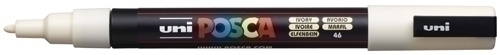 POSCA - MARCADOR T.OPACA NO PERM. UNI 0,9 (PC-3M) MARFIL (Ref.263806000/123679000)