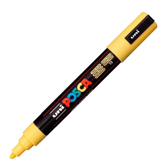 POSCA - MARCADOR T.OPACA NO PERM. UNI 1,8 (PC-5M) AMARILLO PAJIZO (Ref.264408000/107474000)