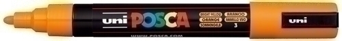 POSCA - MARCADOR T.OPACA NO PERM. UNI 1,8 (PC-5M) NARANJA MEDIO (Ref.264184000/152652000)