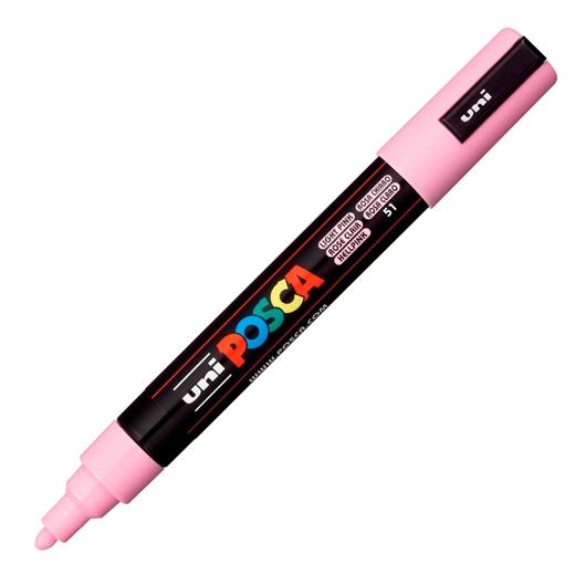 POSCA - MARCADOR T.OPACA NO PERM. UNI 1,8 (PC-5M) ROSA CLARO (Ref.264374000/036897000)