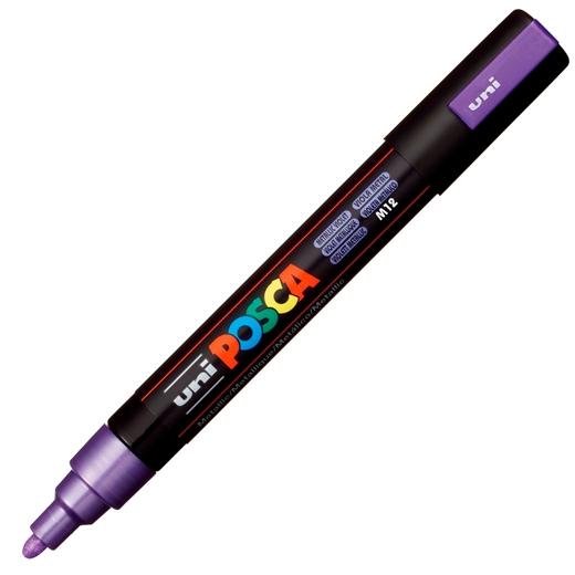 POSCA - MARCADOR T.OPACA NO PERM. UNI 1,8 (PC-5M) VIOLETA METALICO (Ref.264481000/113597000)