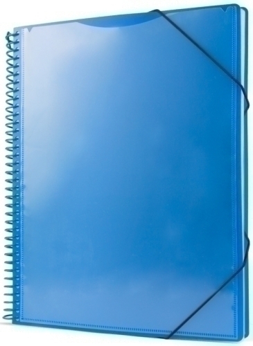 PRYSE - CARPETA FUNDAS (TARIFARIO) PP PERSONALIZABLE A4 30 F. AZUL (Ref.4240032)
