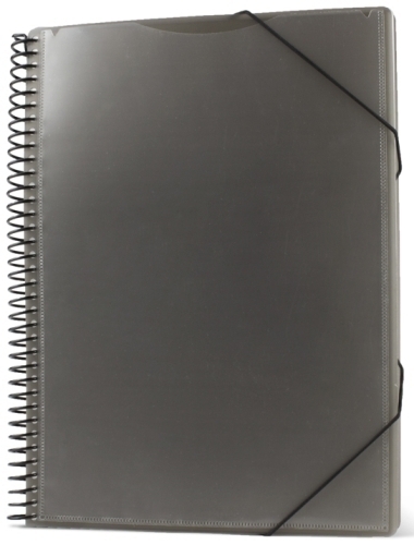 PRYSE - CARPETA FUNDAS (TARIFARIO) PP PERSONALIZABLE A4 40 F. NEGRO (Ref.4240040)