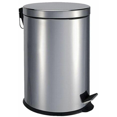 PULL IMPORT - PAPELERA ACERO CON PEDAL 5L (Ref.DP504)
