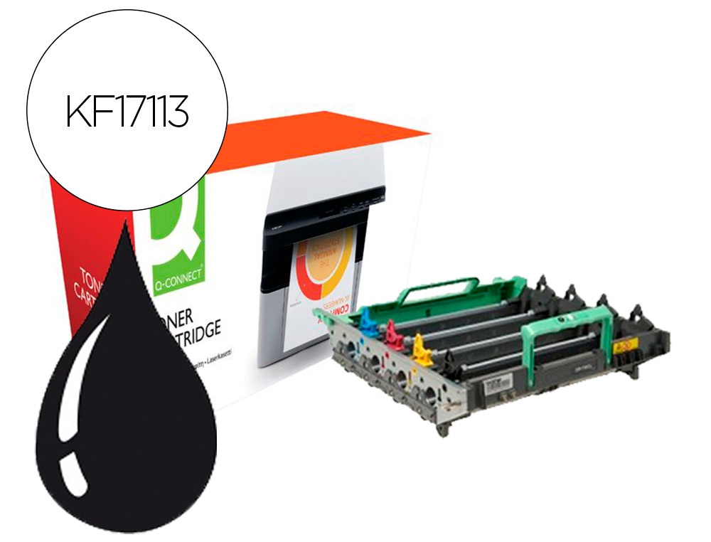 Q-CONNECT - TONER COMPATIBLE BROTHER DR130 HL-4040 / 4050 / 4070 TAMBOR 17000 PAGINAS (Ref.KF17113)