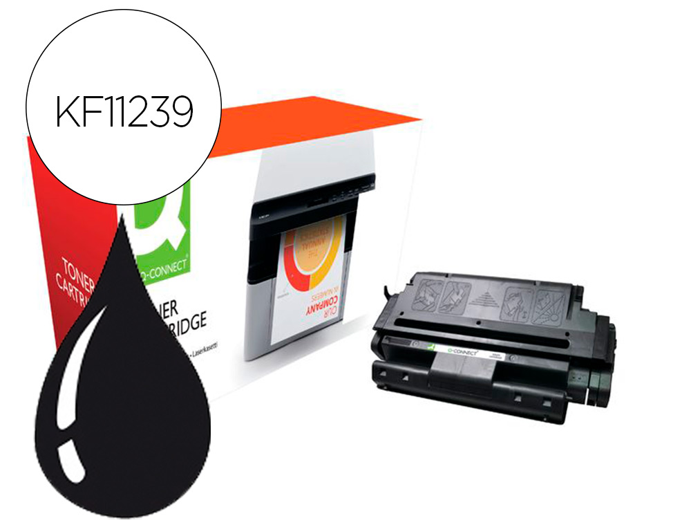 Q-CONNECT - TONER COMPATIBLE BROTHER TN3430 HL-L5000 / 5100 / 5200 NEGRO 3000 PAGINAS (Ref.KF11239)