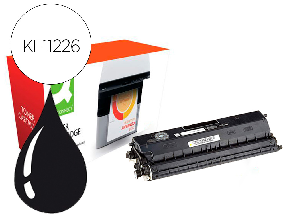 Q-CONNECT - TONER COMPATIBLE BROTHER TN910K HL-L9310 NEGRO 9000 PAGINAS (Ref.KF11226)
