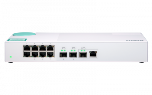 QNAP - switch No administrado Gigabit Ethernet (10/100/1000) Blanco (Ref.QSW-308-1C)