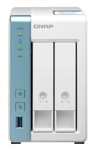 QNAP - TS-231P3 AL314 Ethernet Tower Blanco NAS (Ref.TS-231P3-4G)