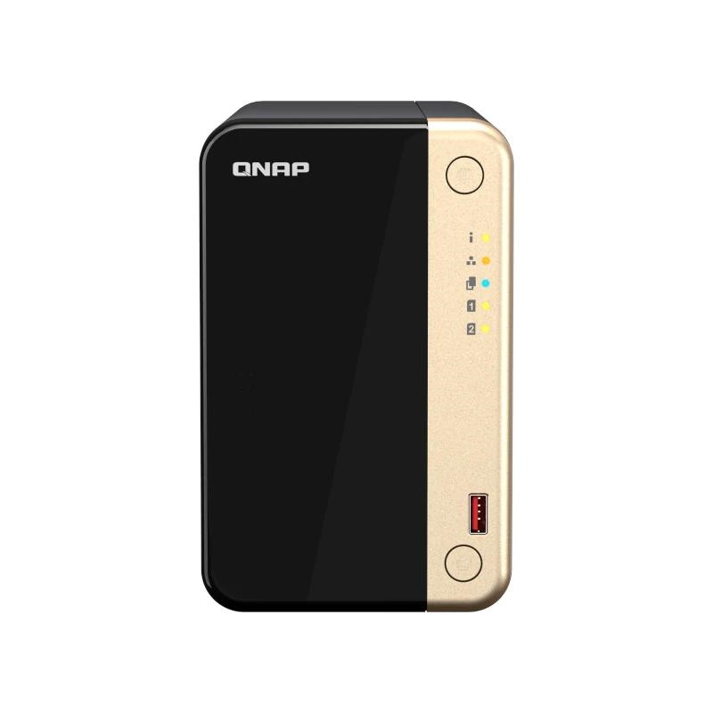 QNAP - NAS 2xHDD-Bay 2x2.5GbE 4xUSB (Ref.TS-264-8G)