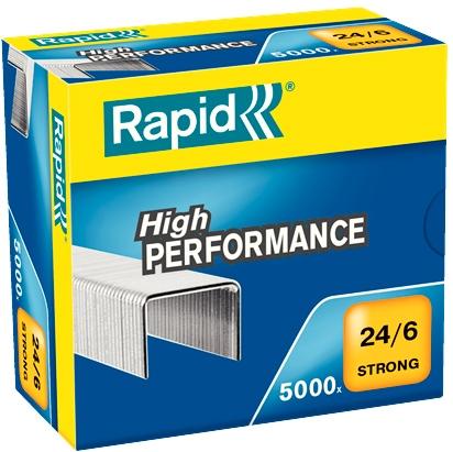 RAPID - GRAPAS STRONG 24/6 GALVANIZADA CAJA DE 5000 (Ref.24859900)