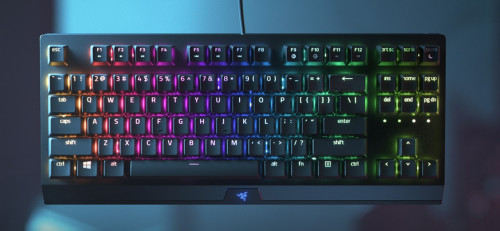 RAZER - TECLADO BLACKWIDOW V3 TENKEYLESS YELLOW SWITCH (ESPAÑOL) () (Ref.RZ03-03492300-R311)