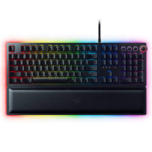 RAZER - TECLADO HUNTSMAN V2 PURPLE SWITCH (ESPAÑOL) (RZ03-03610700-R311) (Ref.RZ03-03931400-R311)